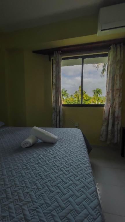 Letto o letti in una camera di Hotel Turístico Marian