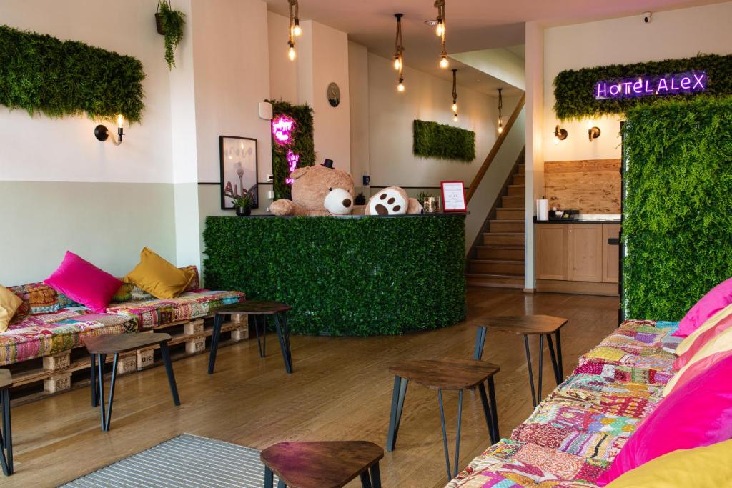Posezení v ubytování Hotel Alex Berlin