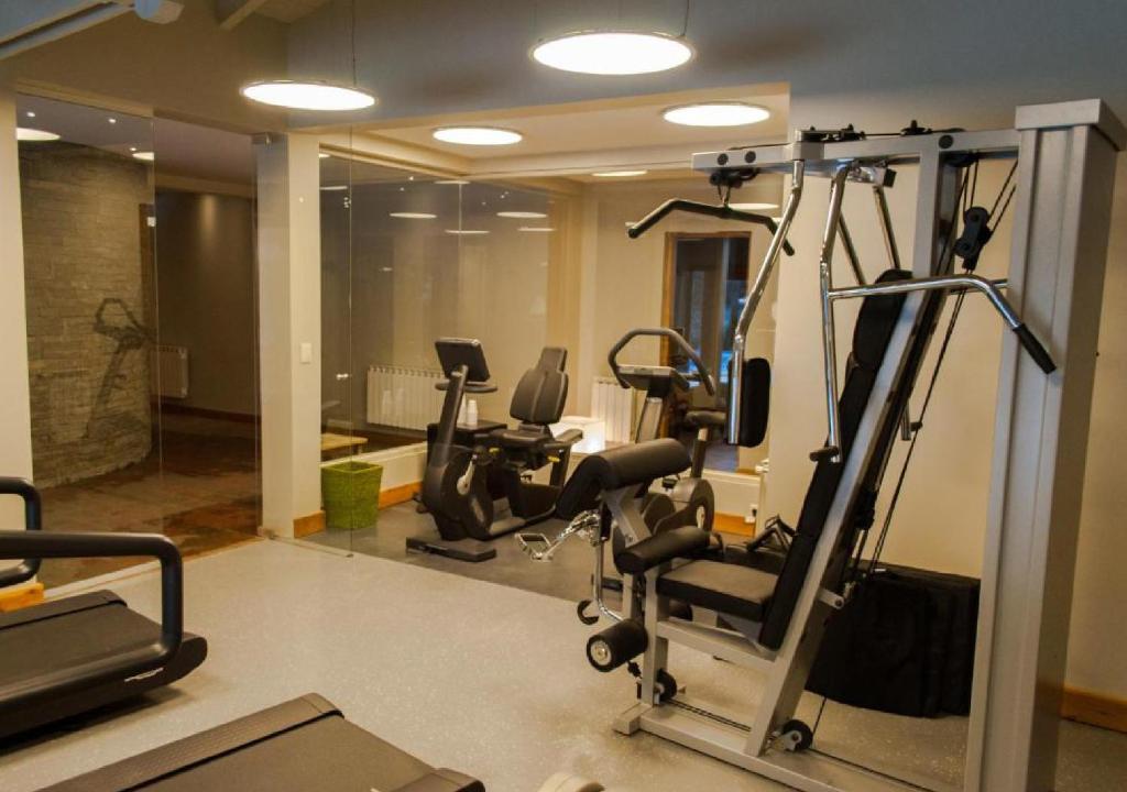 Fitness centrum a/nebo fitness zařízení v ubytování La Escondida Casa De Huespedes & Spa
