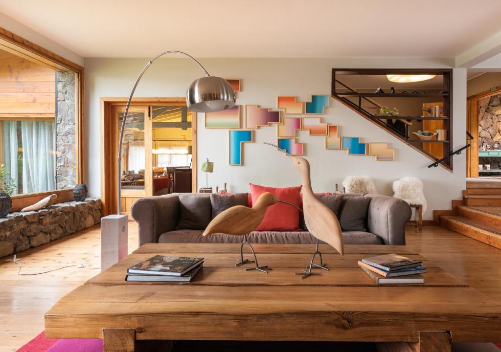 Posezení v ubytování La Escondida Casa De Huespedes & Spa