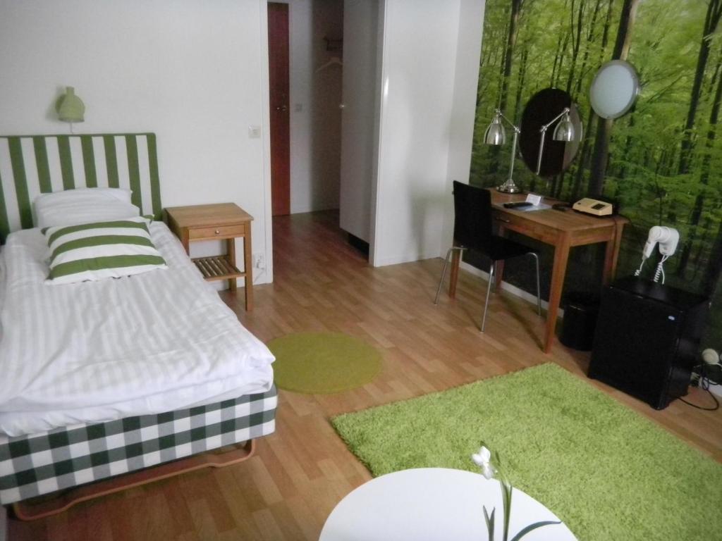 Postel nebo postele na pokoji v ubytování Lages Motel