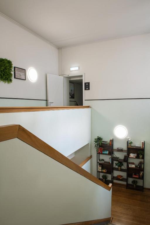 Kuchyň nebo kuchyňský kout v ubytování Hotel Alex Berlin