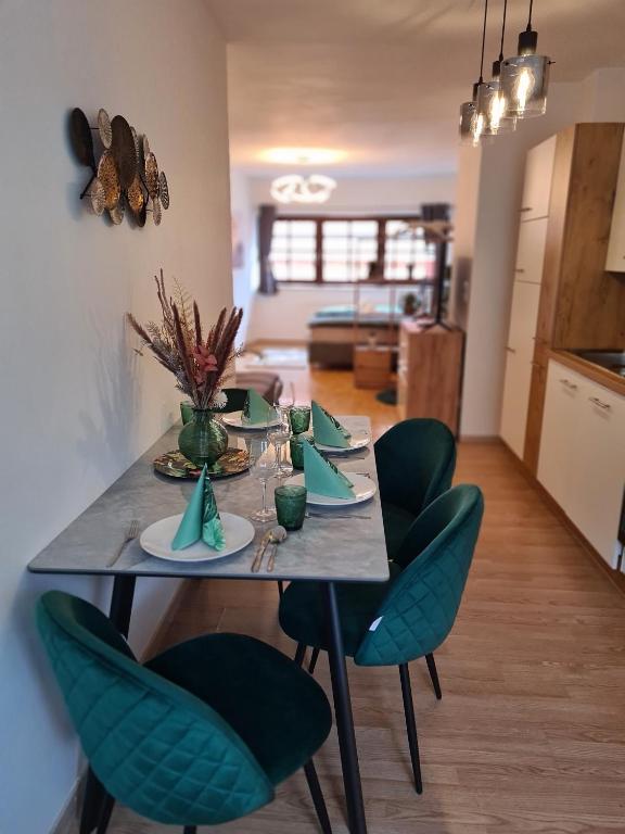 Kuchyň nebo kuchyňský kout v ubytování Apartment Crema