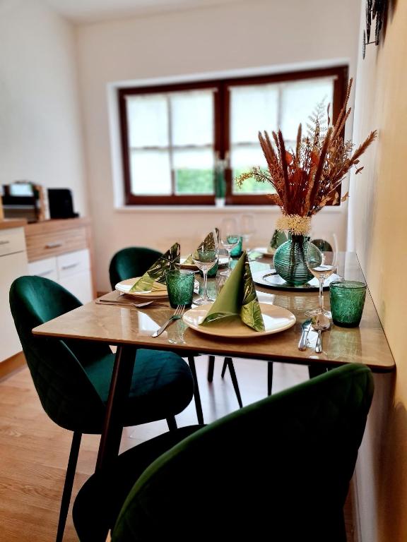 Posezení v ubytování Apartment Crema