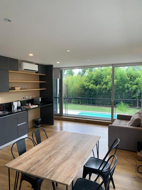 Πισίνα στο ή κοντά στο Aldea Fisherton 1 Dormitorio