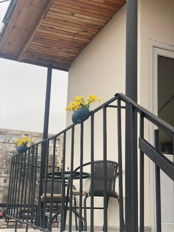 Balkón nebo terasa v ubytování Guest house O'live