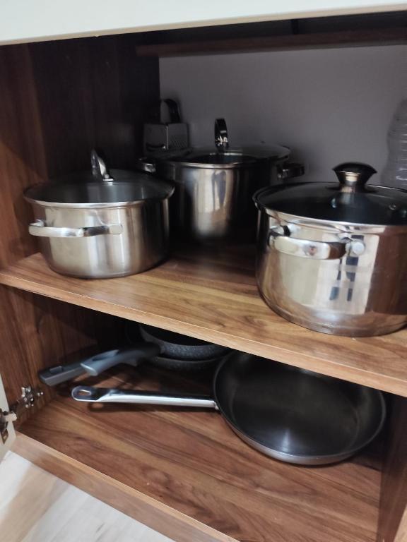 A kitchen or kitchenette at Apartmán LUX