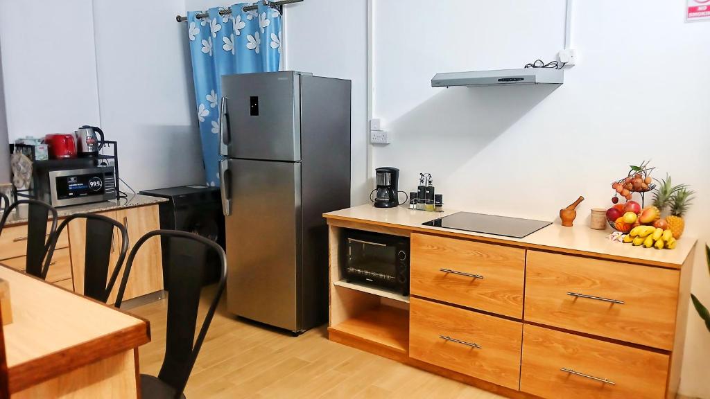 Kuchyň nebo kuchyňský kout v ubytování Villa Kiara