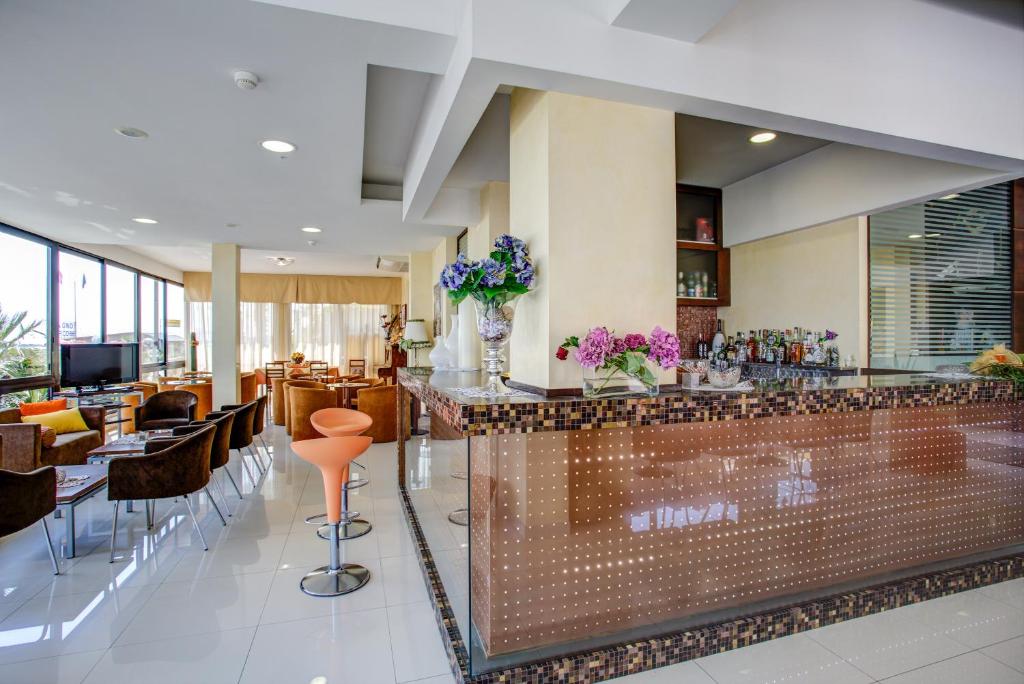 Posezení v ubytování Hotel Deanna
