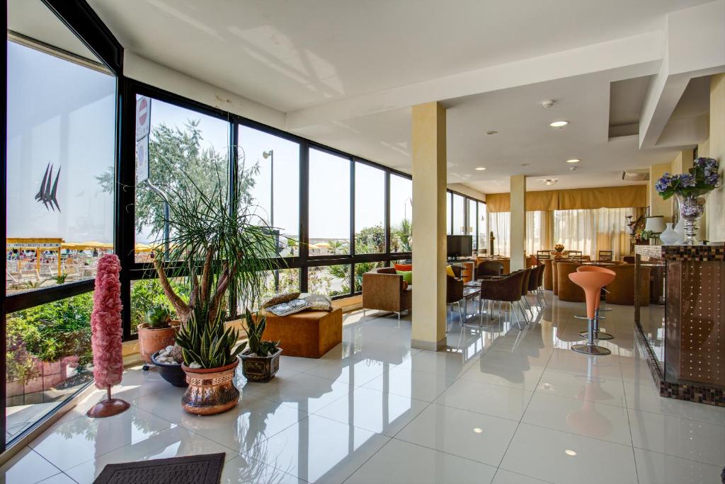 Posezení v ubytování Hotel Deanna