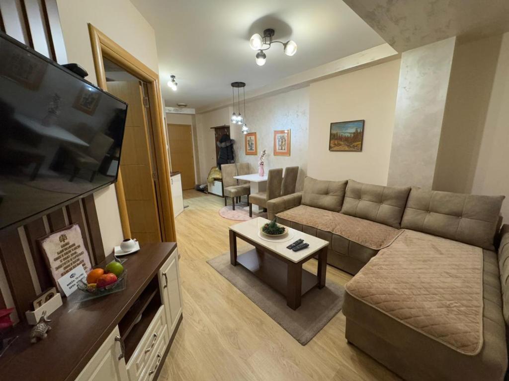 Posezení v ubytování Apartman centar- Montana