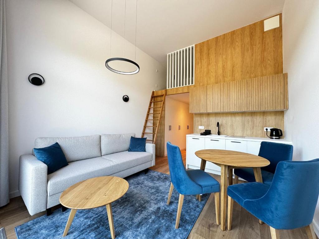 Posezení v ubytování Aparthotel Anchoria Holiday Honest-Serwis