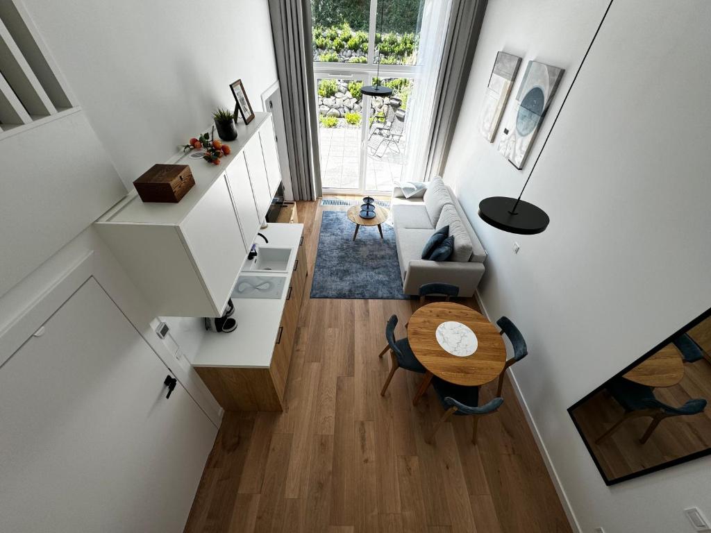 Kuchyň nebo kuchyňský kout v ubytování Aparthotel Anchoria Holiday Honest-Serwis