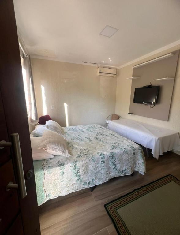Pousada Recanto da Estação - Chambre Double De Luxe Avec Lit D'Appoint