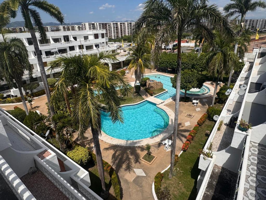 Bazén v ubytování Apartamento Tiziano Resort nebo v jeho okolí