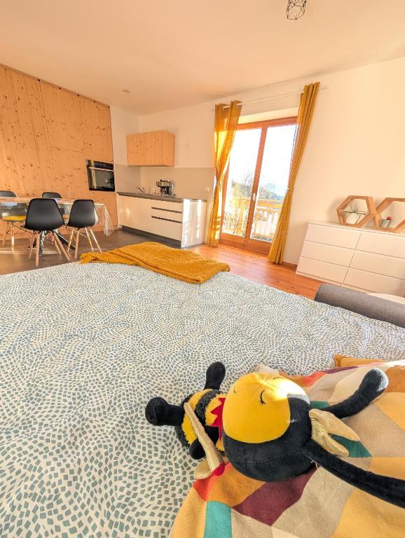 Kuchyň nebo kuchyňský kout v ubytování Appartamento LA REGINA
