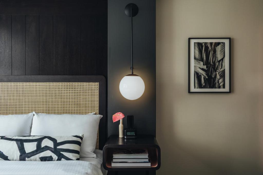Postel nebo postele na pokoji v ubytování Hotel Renew