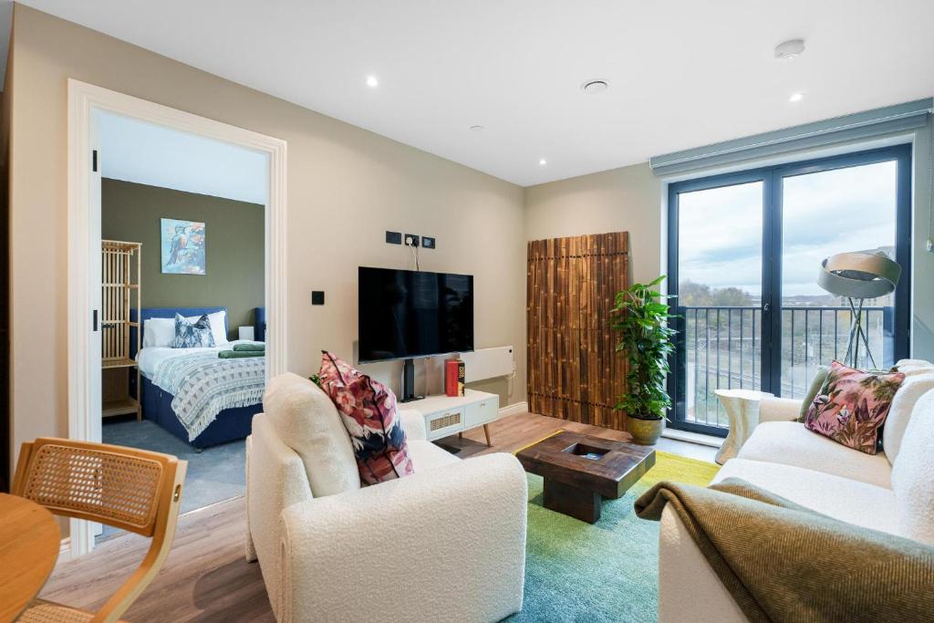 Bali Escape, 2Bed 2Bath, Leeds Center & Stadium 10 mins 2