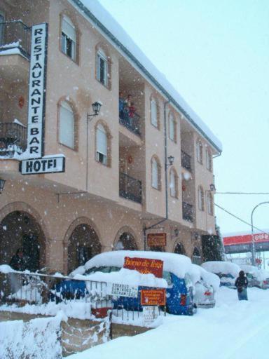 Hotel San Julian v zimě