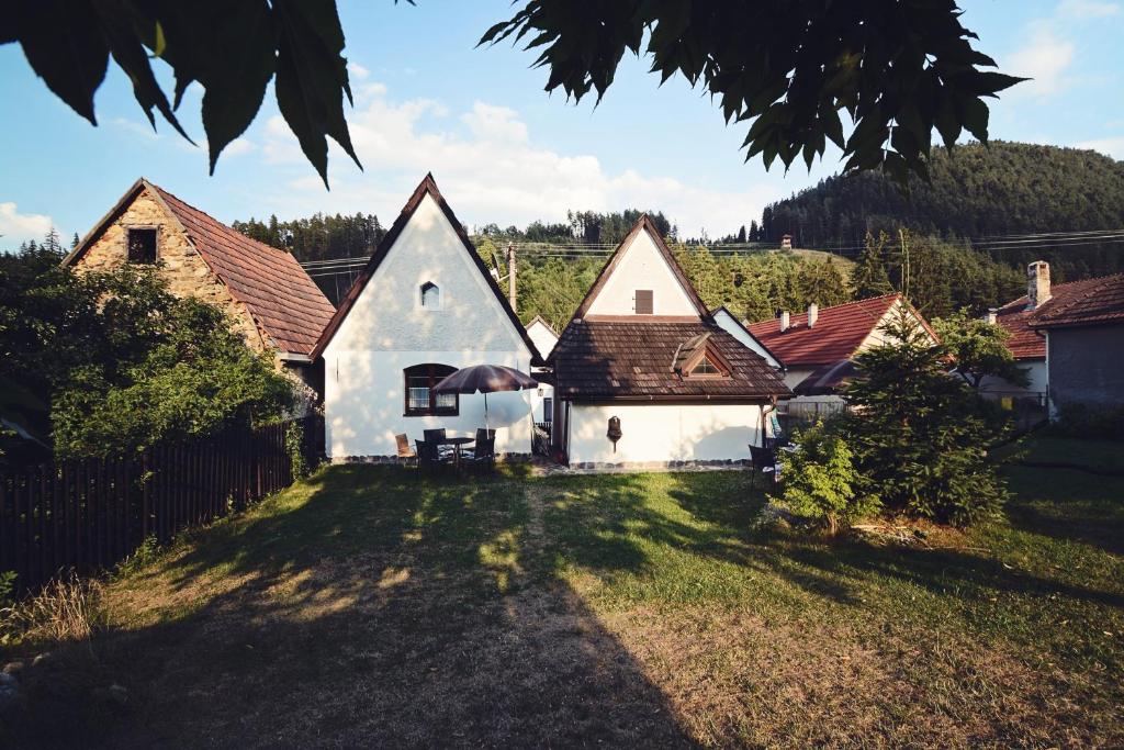 Příroda nedaleko venkovského domu