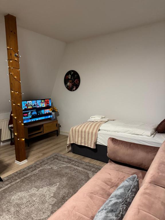 Et tv og/eller underholdning på Charmantes Altstadt-Juwel an der Elbe