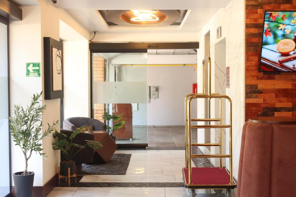 Posezení v ubytování Hotel Wellintown