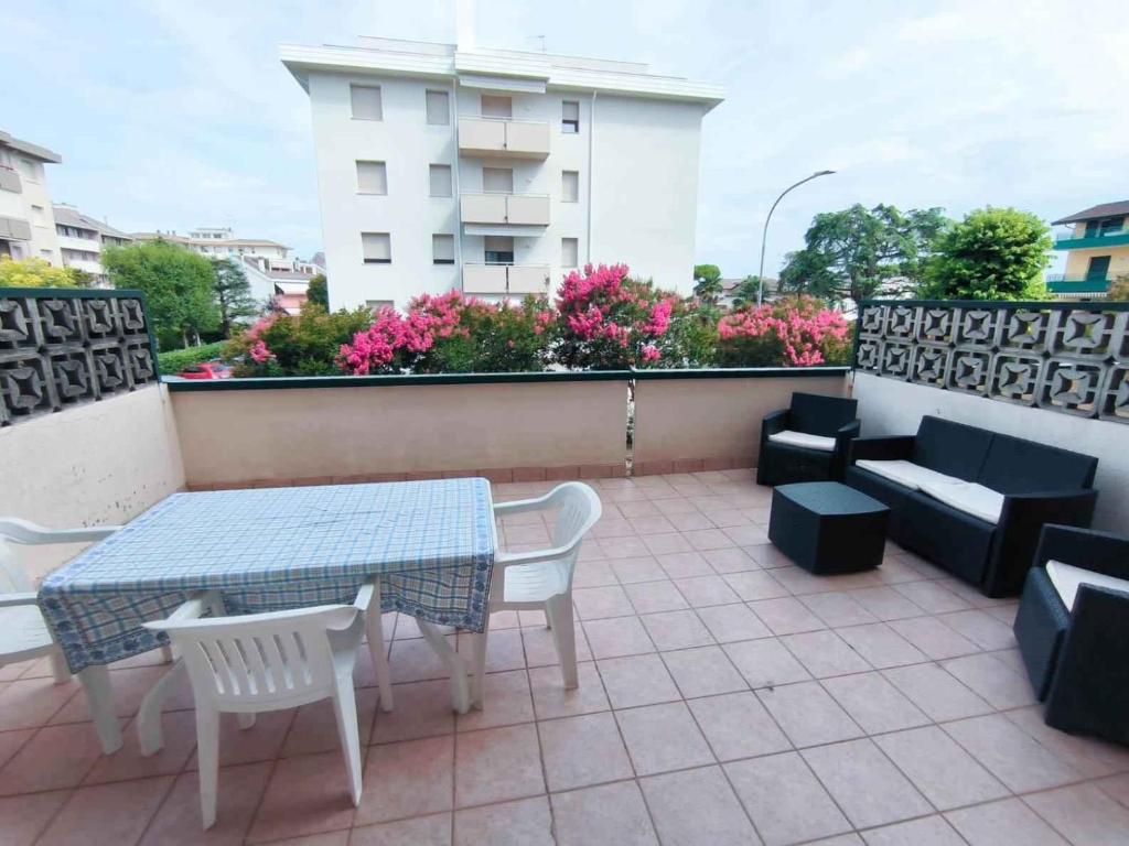Balkón alebo terasa v ubytovaní Apartment in Lido di Jesolo 25174
