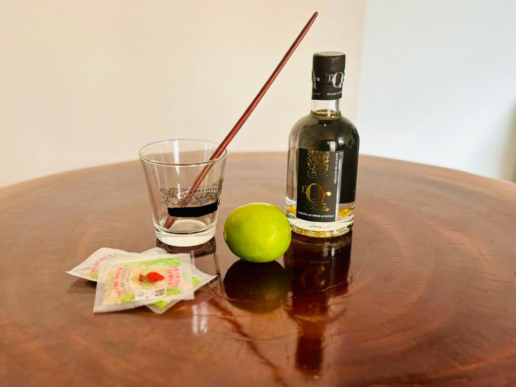 Nápoje v ubytování Gîte Acélie