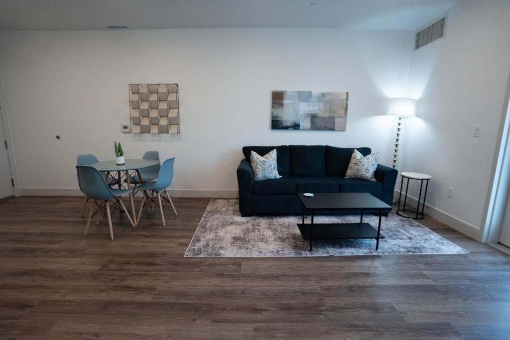 Posezení v ubytování Beehive Loft