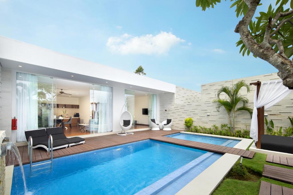 The Daha Luxury Villasの敷地内または近くにあるプール