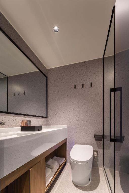 Koupelna v ubytování Maiyue Hotel-Xi`an Zhonggulou