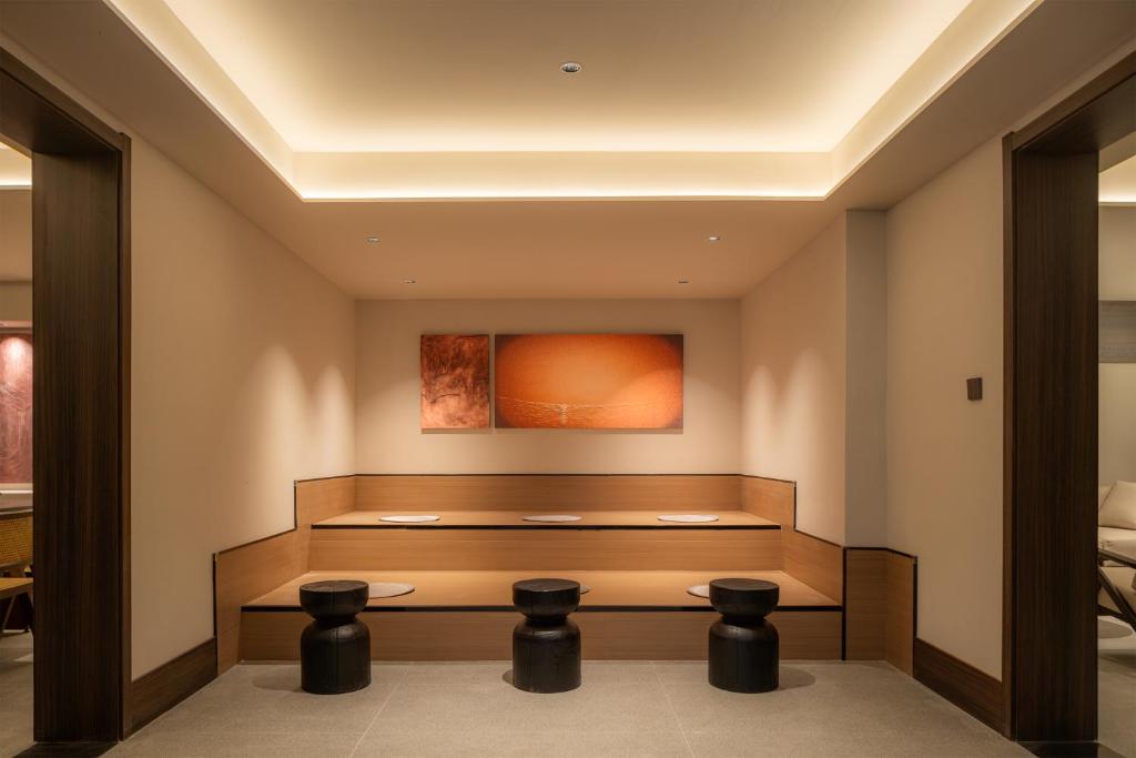 Posezení v ubytování Maiyue Hotel-Xi`an Zhonggulou