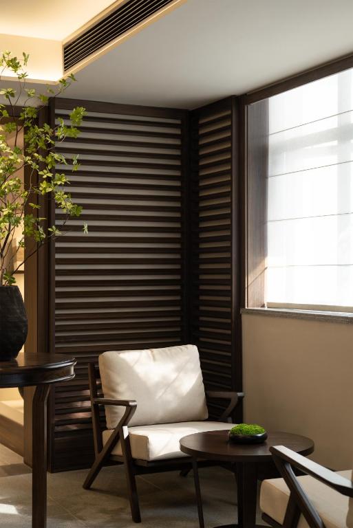 Posezení v ubytování Maiyue Hotel-Xi`an Zhonggulou