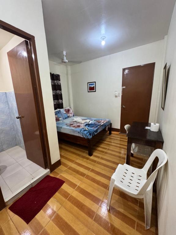 Postel nebo postele na pokoji v ubytování Jvhaven Pension
