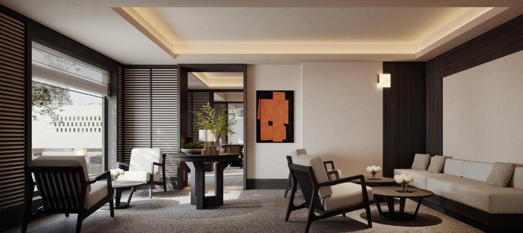 Posezení v ubytování Maiyue Hotel-Xi`an Zhonggulou