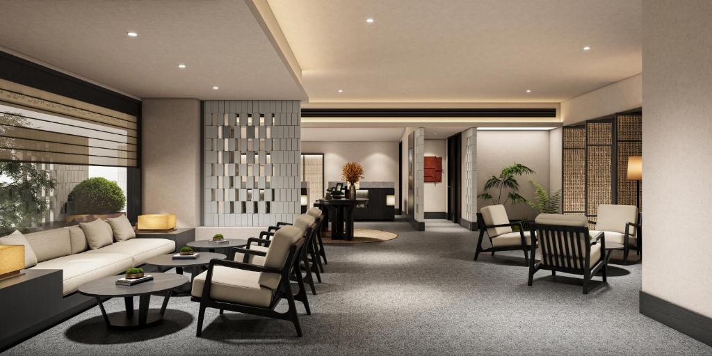Posezení v ubytování Maiyue Hotel-Xi`an Zhonggulou