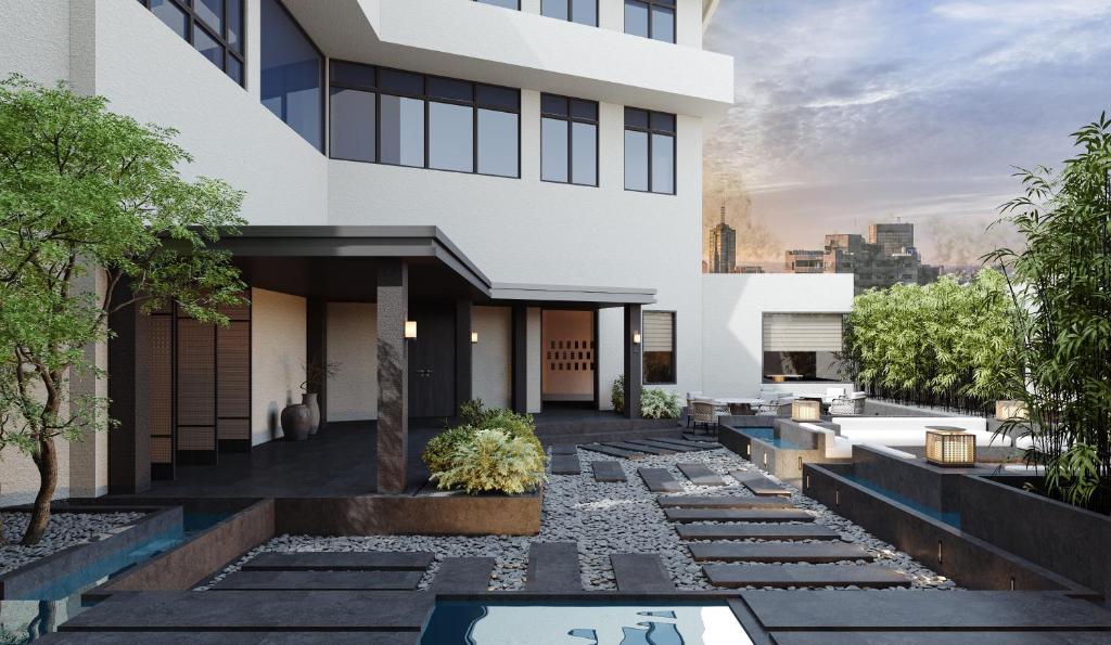 Zahrada ubytování Maiyue Hotel-Xi`an Zhonggulou