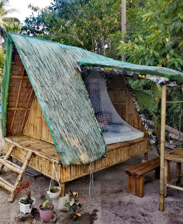 Zahrada ubytování El Nido Beach Camp