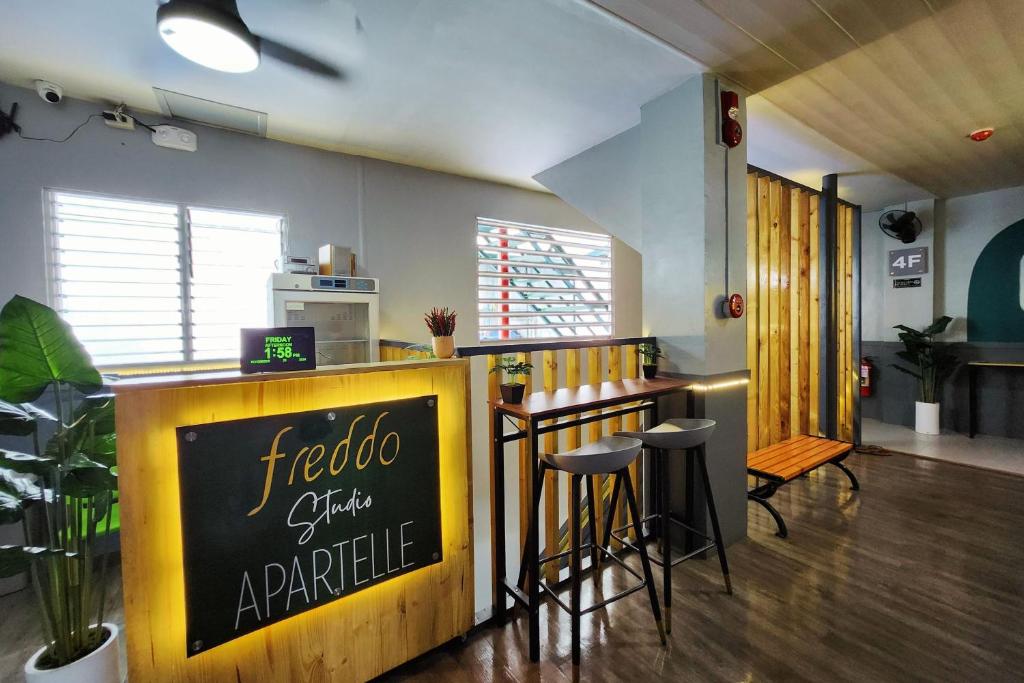 Restaurace v ubytování Freddo Studio Apartelle