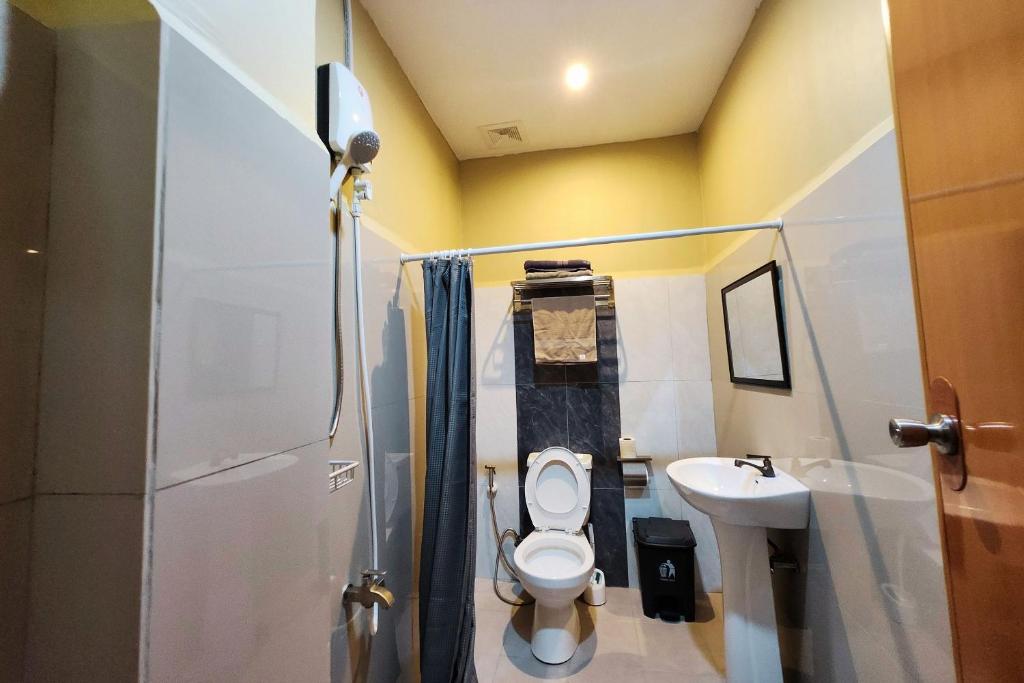 Koupelna v ubytování Freddo Studio Apartelle