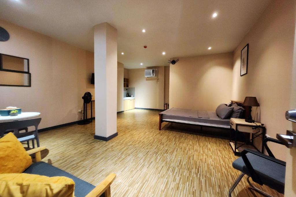 Posezení v ubytování Freddo Studio Apartelle