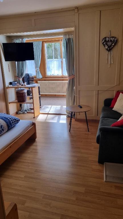 Postel nebo postele na pokoji v ubytování Pension Hof zur Stilli
