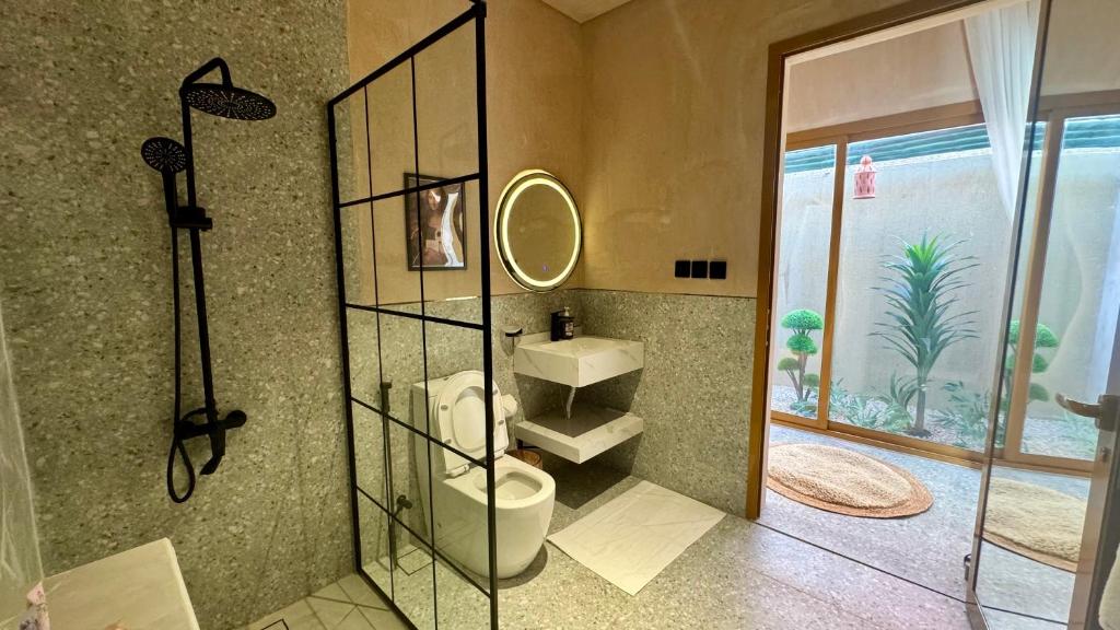 Vannituba majutusasutuses One bedroom villa with private Swiming pool
