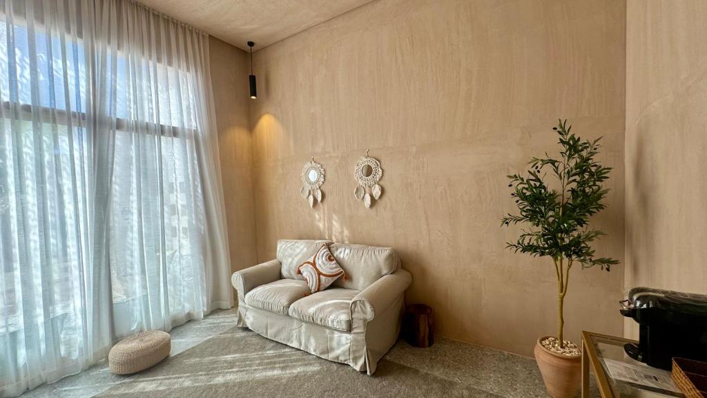 Istumisnurk majutusasutuses One bedroom villa with private Swiming pool