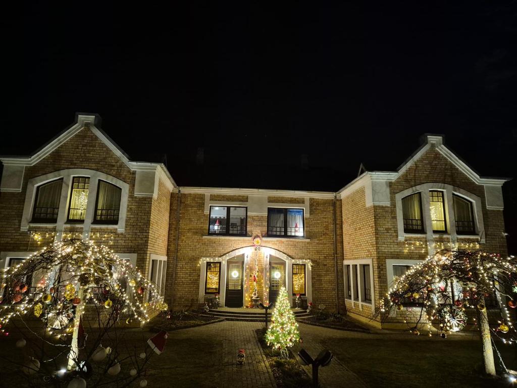 Budova, kde se aparthotel nachází