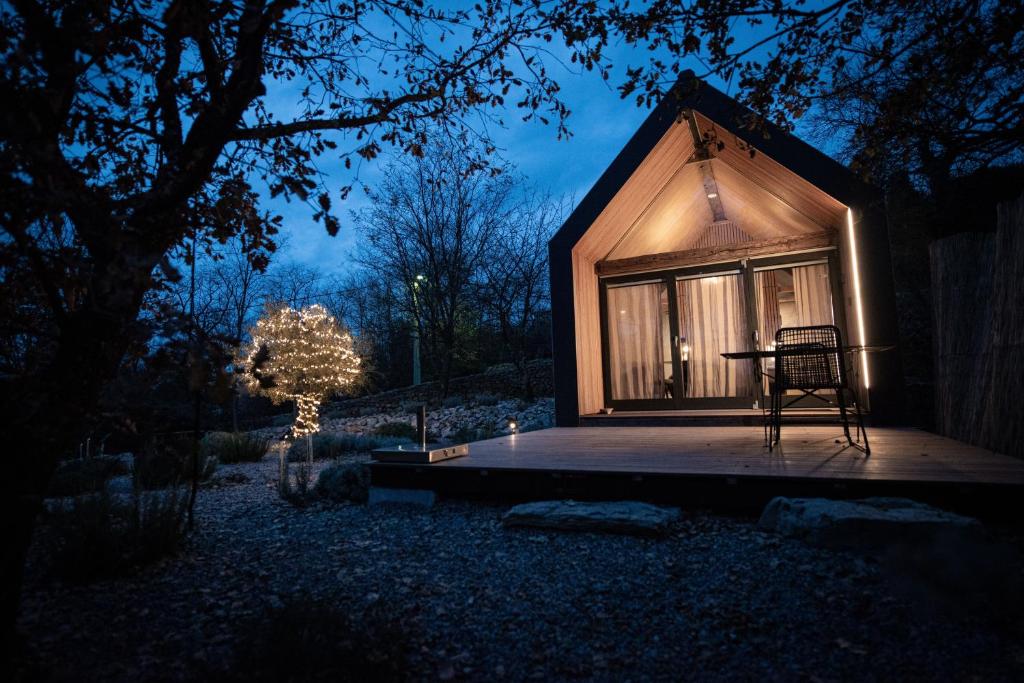 Zahrada ubytování Moon - Tiny house from Callin Wines
