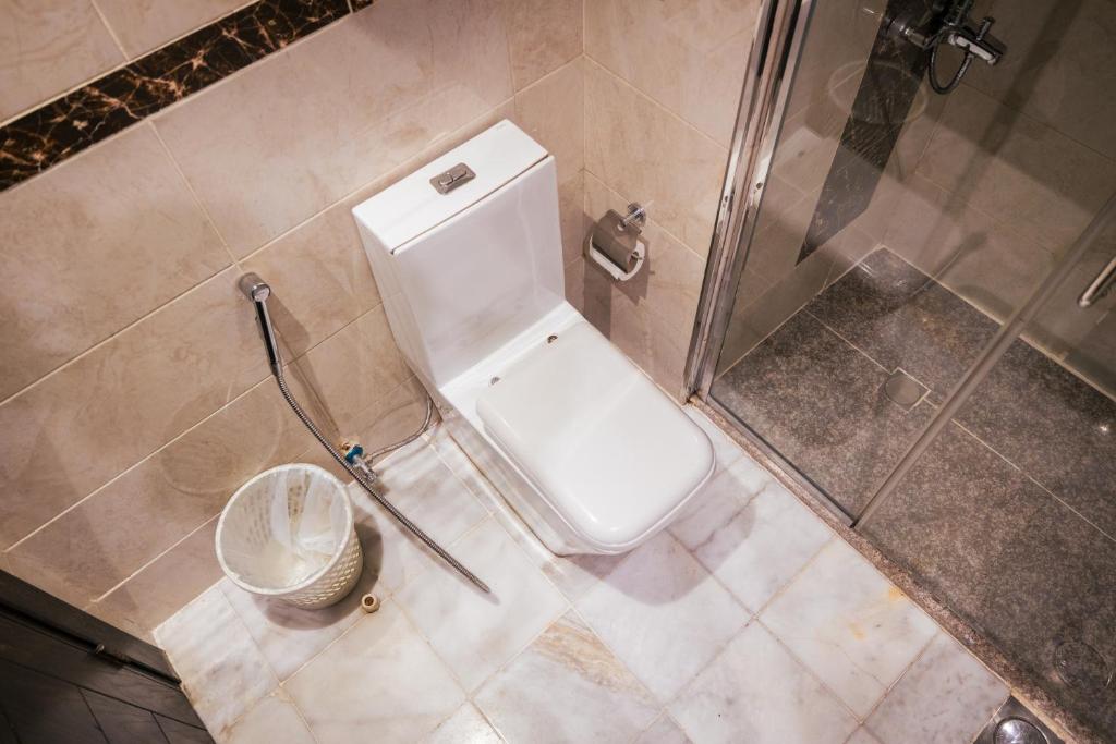 Koupelna v ubytování Ebreez Hotel