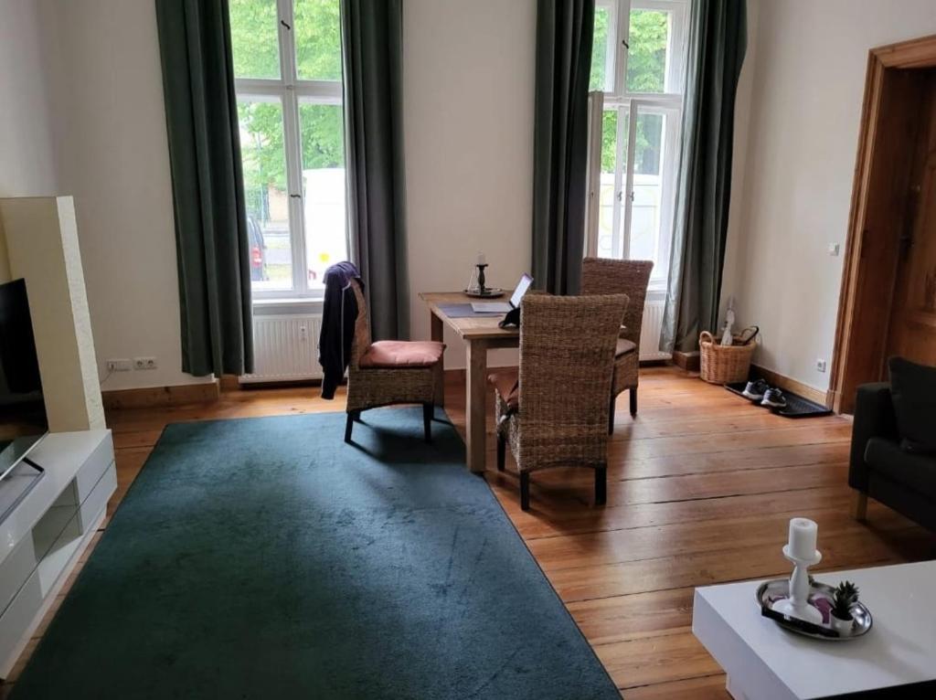 Χώρος καθιστικού στο Apartment Hegel