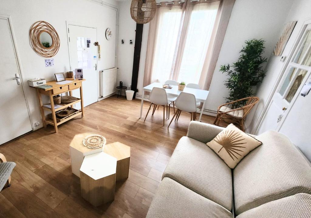 Et opholdsområde på "Bambou Zen" - 5 couchages - Vieux Tours