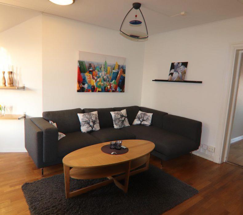 Posezení v ubytování Beautiful Home In Karlshamn With 3 Bedrooms And Wifi